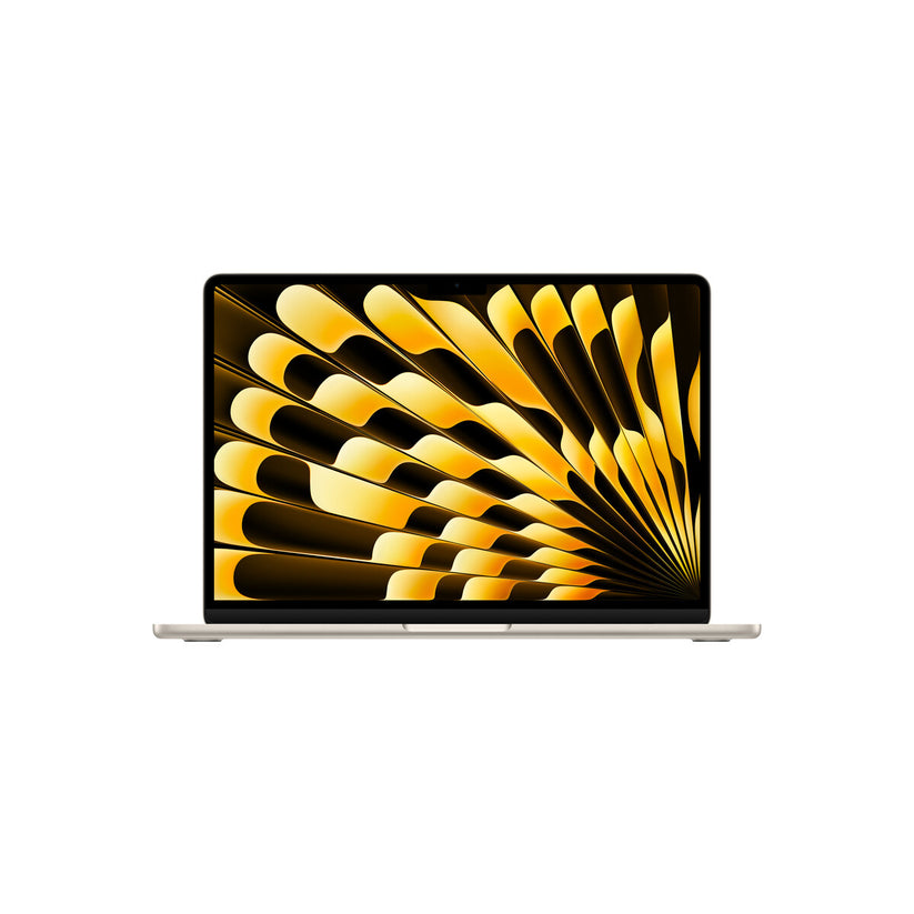 13-inčni MacBook Air M3 sa 8-jezgarnim CPU-om, 8-jezgarnim GPU-om, 16GB objedinjene memorije i 256GB SSD-om - Starlight, INT - iSTYLE RS