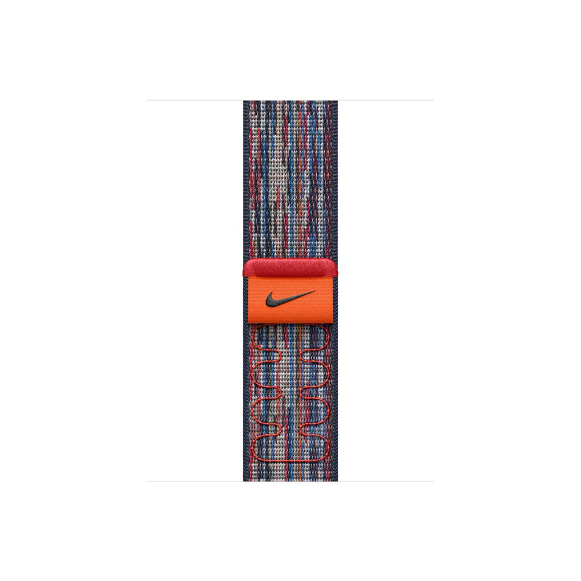 Apple Watch 42mm Nike Sport Loop: Blue/Red Nike Sport Loop - iSTYLE RS