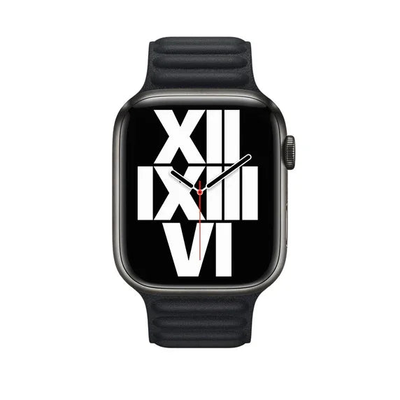 45mm Midnight Leather Link - S/M - iSTYLE RS