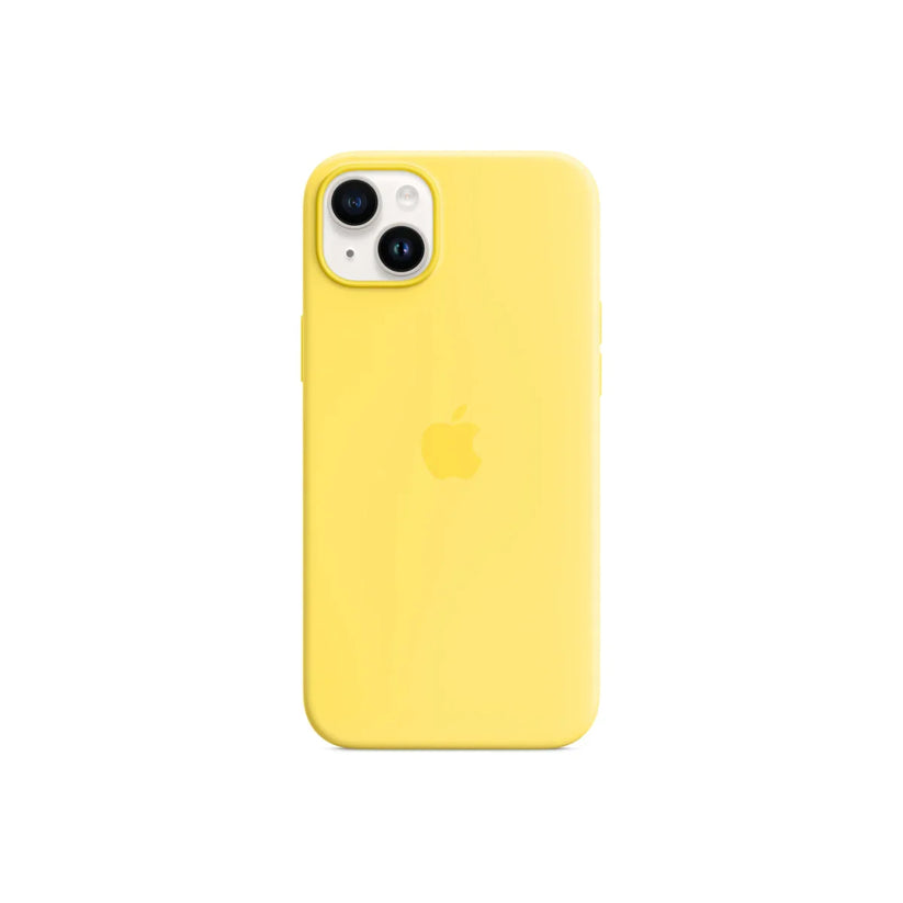 Apple iPhone 14 Plus Silicone Case sa MagSafe-om - Canary Yellow (SEASONAL 2023 Spring) - iSTYLE RS