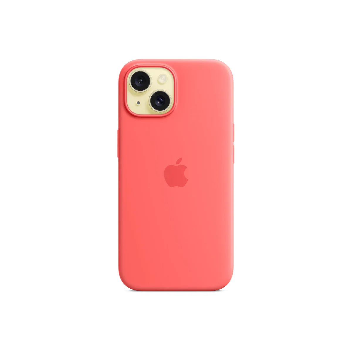iPhone 15 Silicone Case sa MagSafe-om - Guava - iSTYLE RS