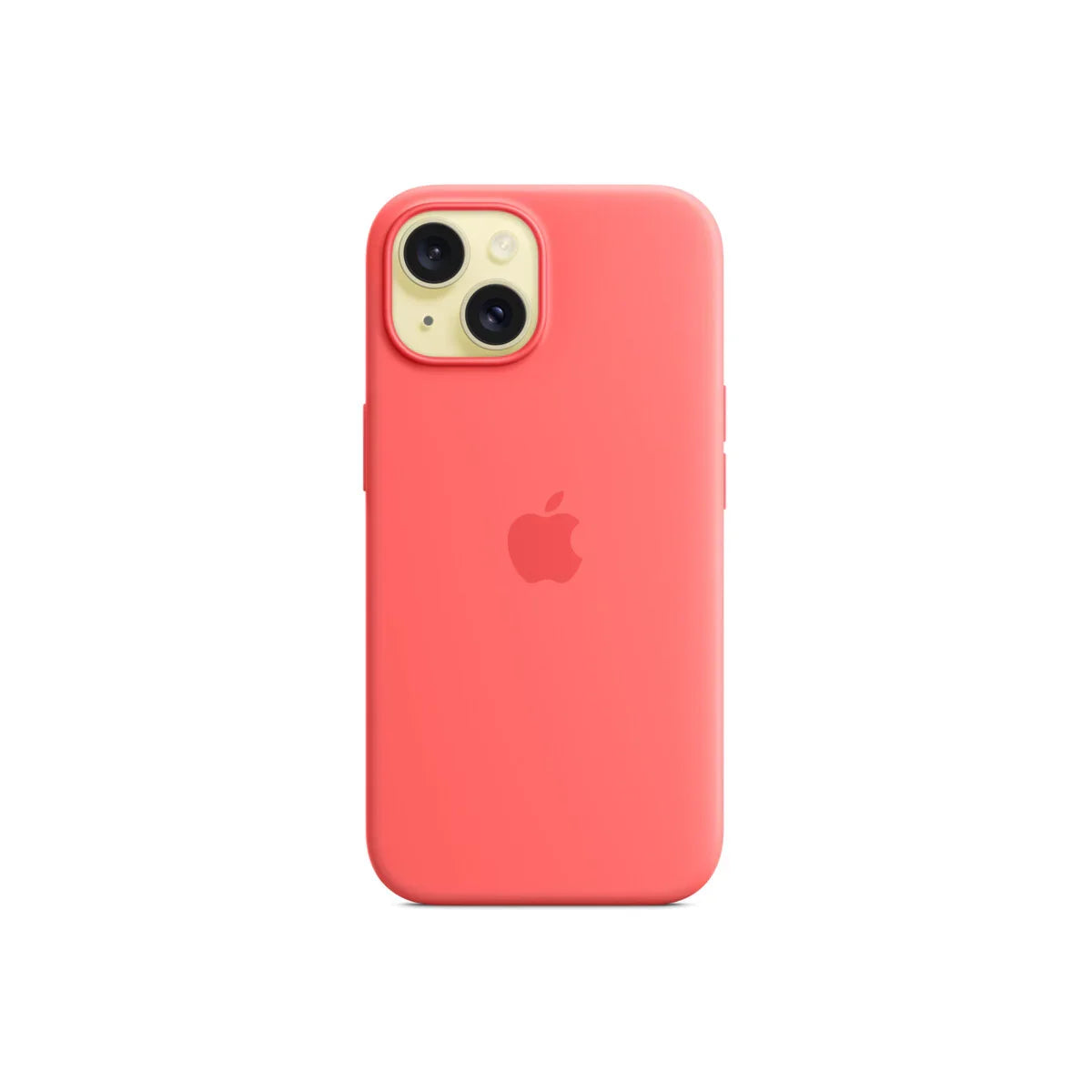 iPhone 15 Silicone Case sa MagSafe-om - Guava - iSTYLE RS