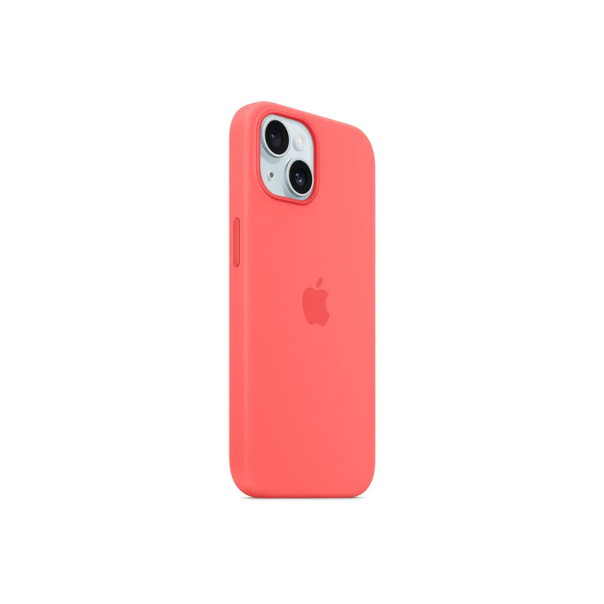 iPhone 15 Silicone Case sa MagSafe-om - Guava - iSTYLE RS