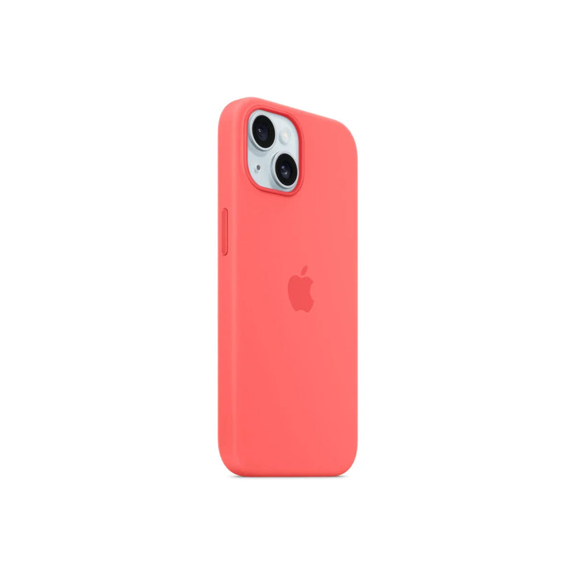 iPhone 15 Silicone Case sa MagSafe-om - Guava - iSTYLE RS