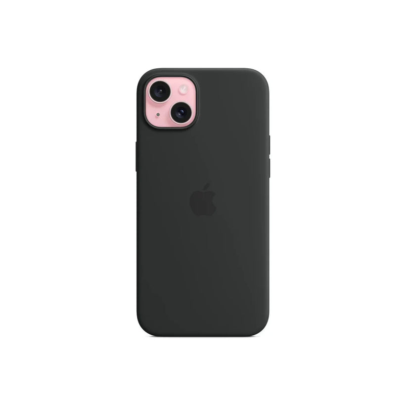 iPhone 15 Plus Silicone Case sa MagSafe-om - Black - iSTYLE RS