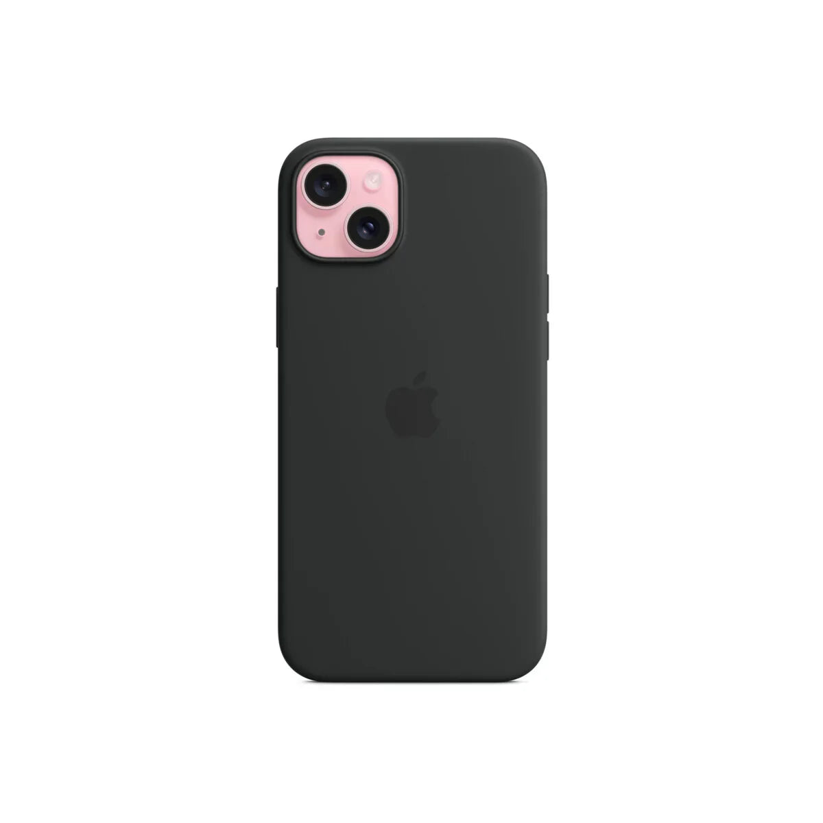 iPhone 15 Plus Silicone Case sa MagSafe-om - Black - iSTYLE RS