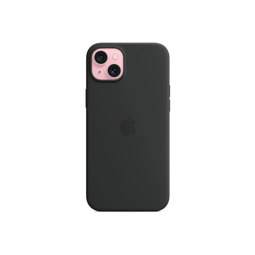 iPhone 15 Plus Silicone Case sa MagSafe-om - Black - iSTYLE RS