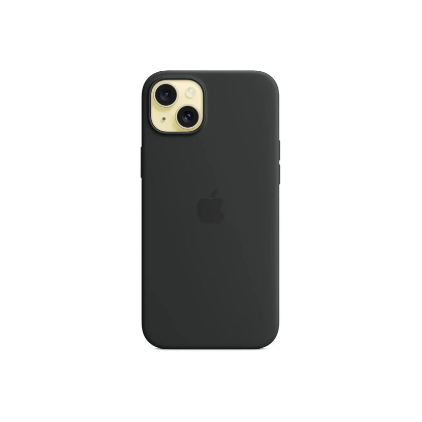 iPhone 15 Plus Silicone Case sa MagSafe-om - Black - iSTYLE RS