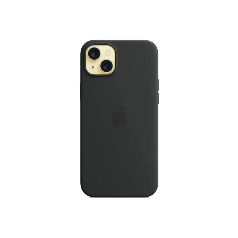 iPhone 15 Plus Silicone Case sa MagSafe-om - Black - iSTYLE RS