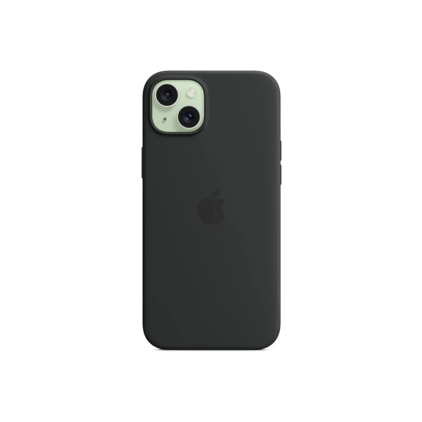 iPhone 15 Plus Silicone Case sa MagSafe-om - Black - iSTYLE RS