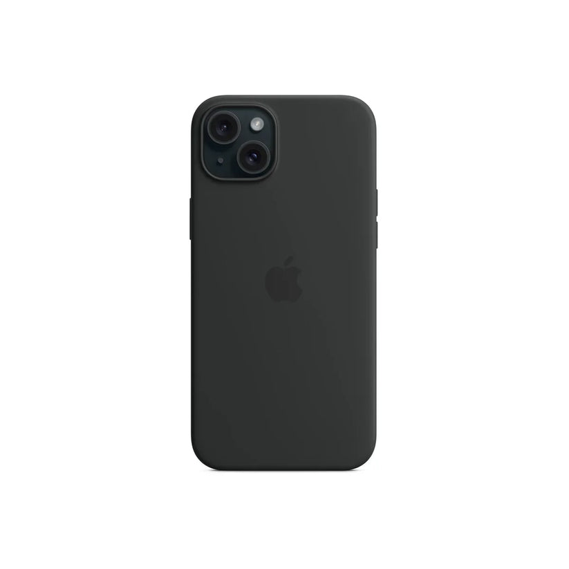 iPhone 15 Plus Silicone Case sa MagSafe-om - Black - iSTYLE RS