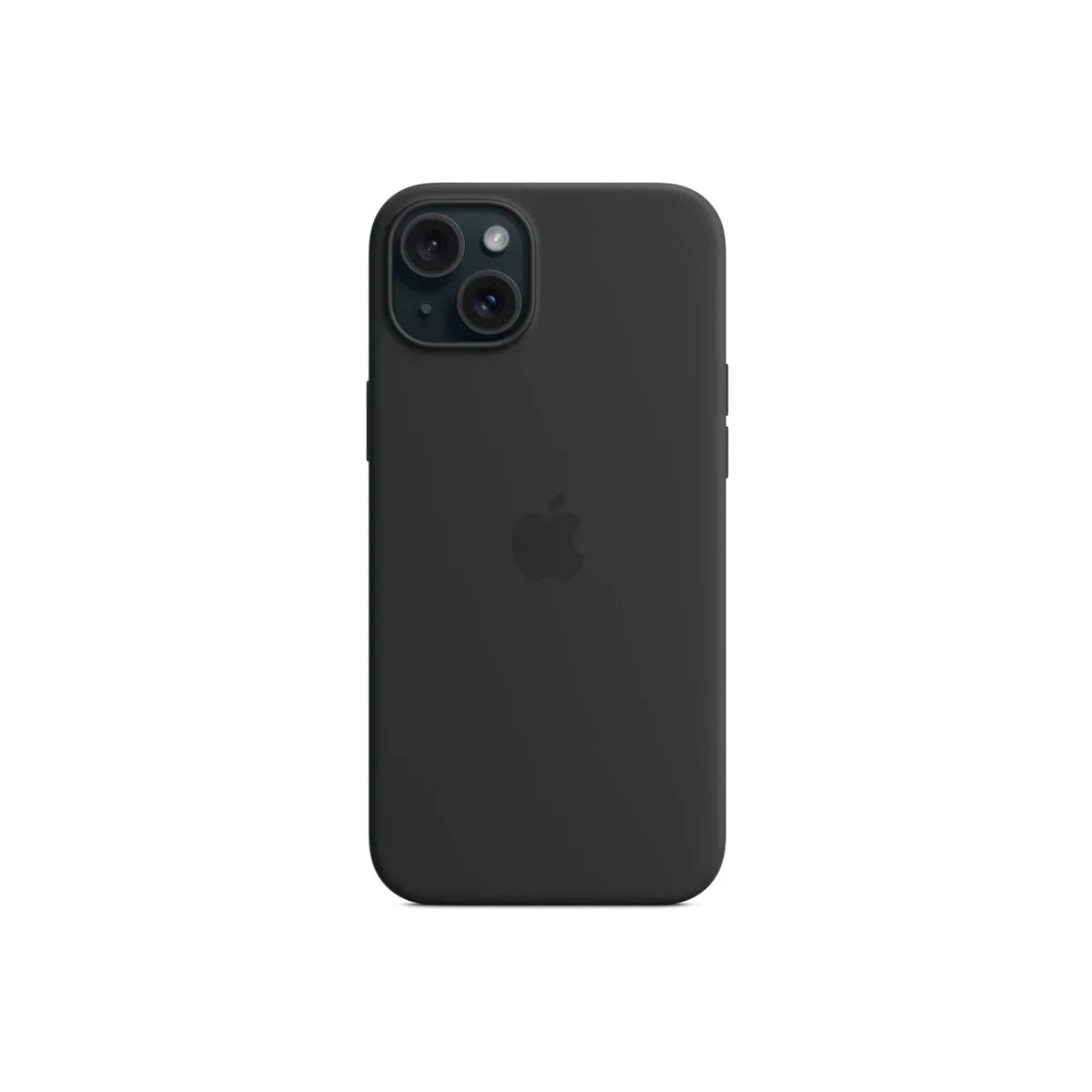 iPhone 15 Plus Silicone Case sa MagSafe-om - Black - iSTYLE RS