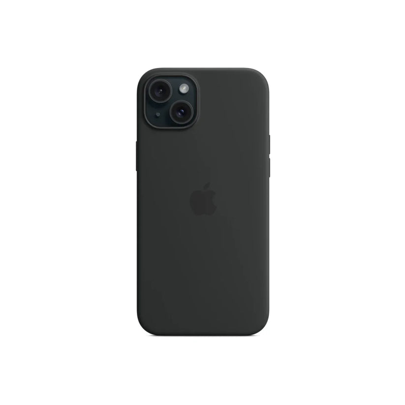 iPhone 15 Plus Silicone Case sa MagSafe-om - Black - iSTYLE RS
