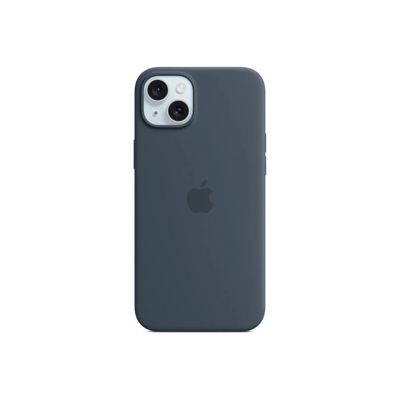 iPhone 15 Plus Silicone Case sa MagSafe-om - Storm Blue - iSTYLE RS