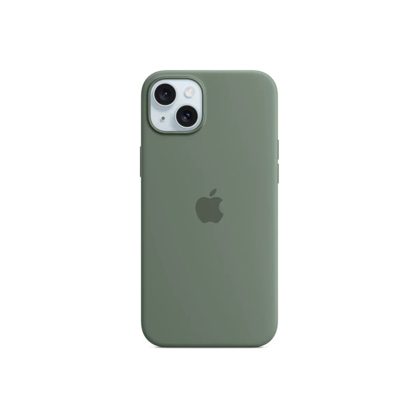 iPhone 15 Plus Silicone Case sa MagSafe-om - Cypress - iSTYLE RS