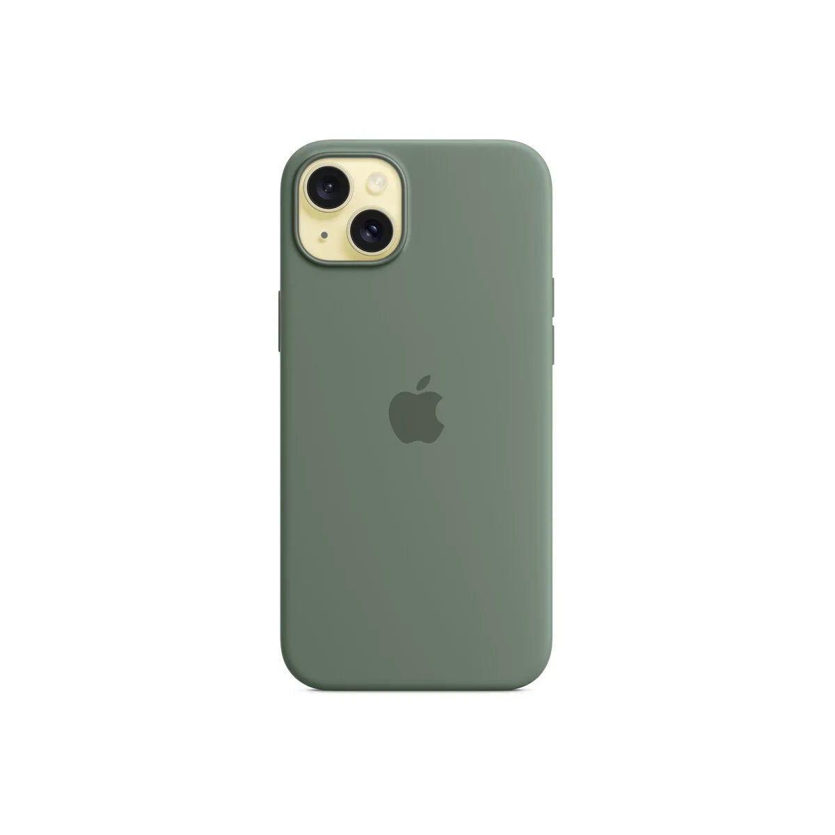 iPhone 15 Plus Silicone Case sa MagSafe-om - Cypress - iSTYLE RS