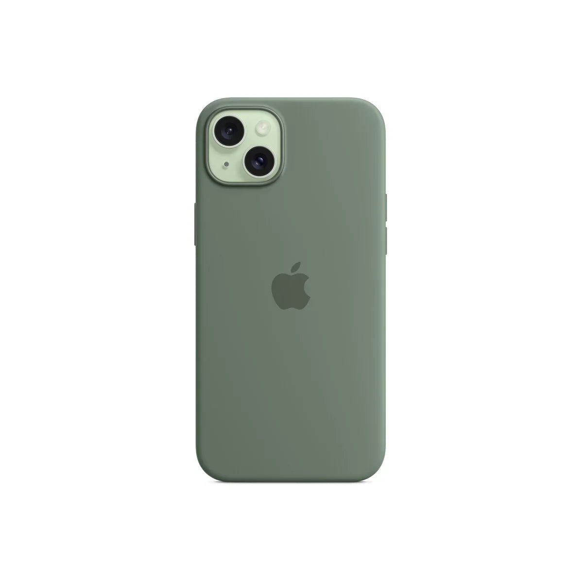 iPhone 15 Plus Silicone Case sa MagSafe-om - Cypress - iSTYLE RS