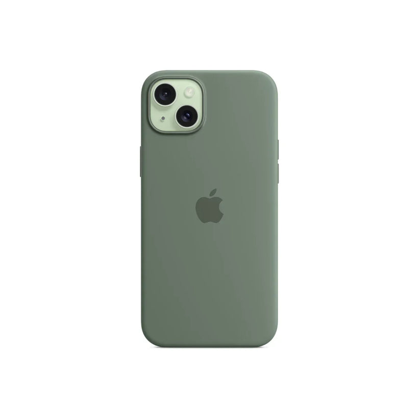 iPhone 15 Plus Silicone Case sa MagSafe-om - Cypress - iSTYLE RS
