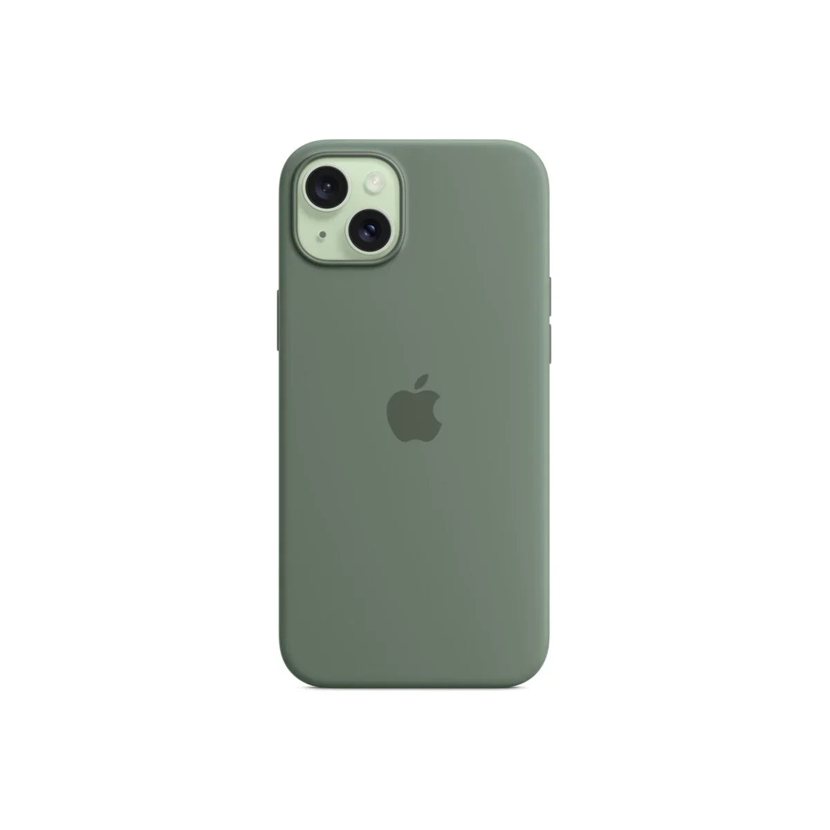 iPhone 15 Plus Silicone Case sa MagSafe-om - Cypress - iSTYLE RS