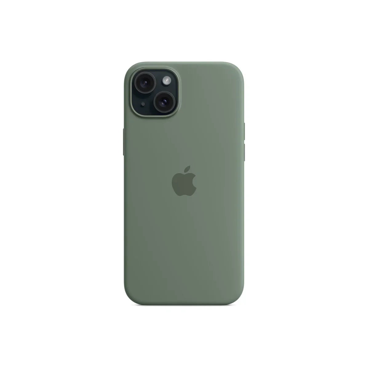 iPhone 15 Plus Silicone Case sa MagSafe-om - Cypress - iSTYLE RS