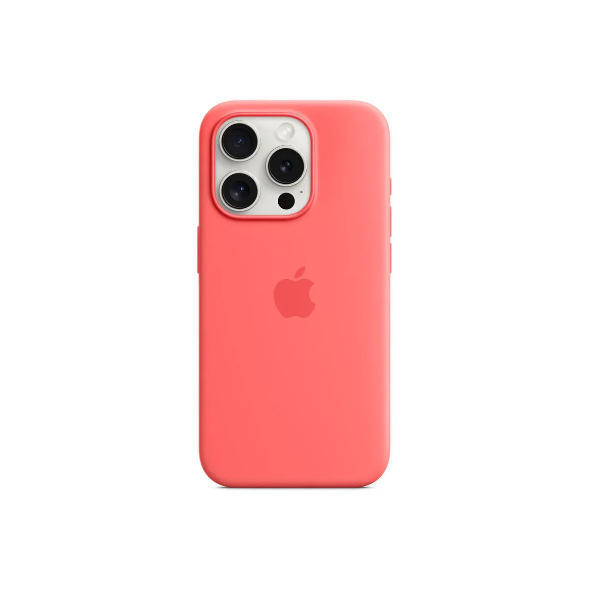 iPhone 15 Pro Silicone Case sa MagSafe-om - Guava - iSTYLE RS