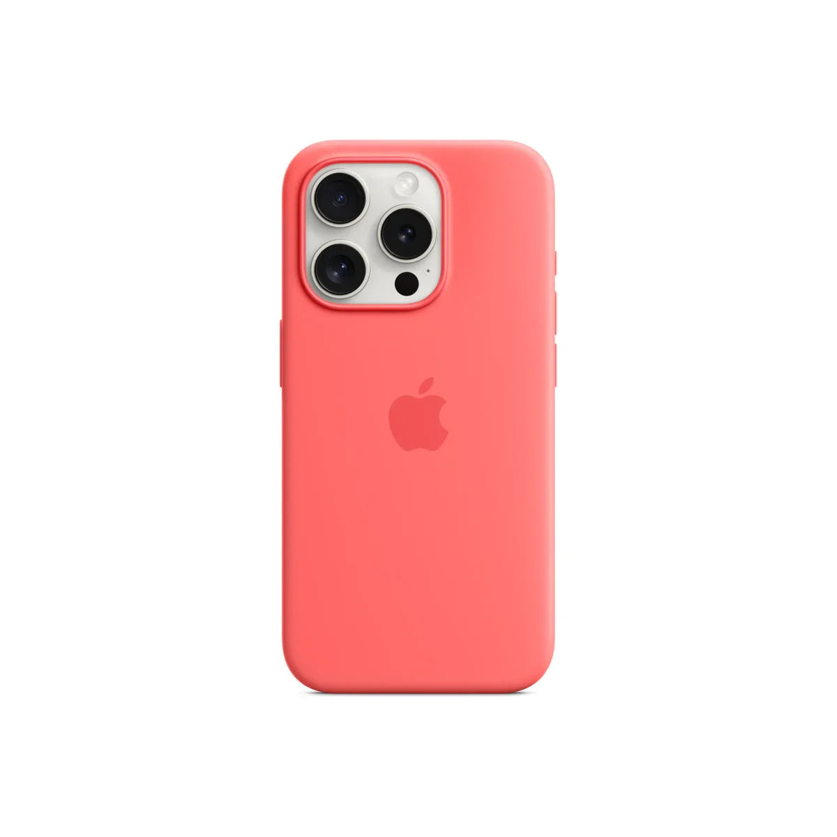 iPhone 15 Pro Silicone Case sa MagSafe-om - Guava - iSTYLE RS