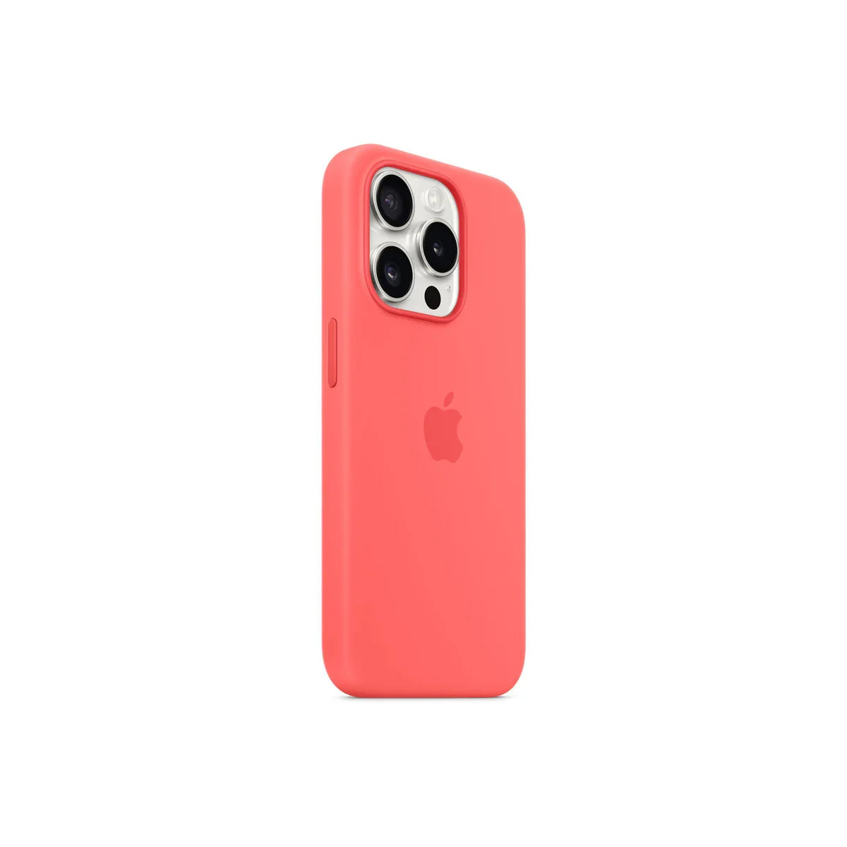 iPhone 15 Pro Silicone Case sa MagSafe-om - Guava - iSTYLE RS