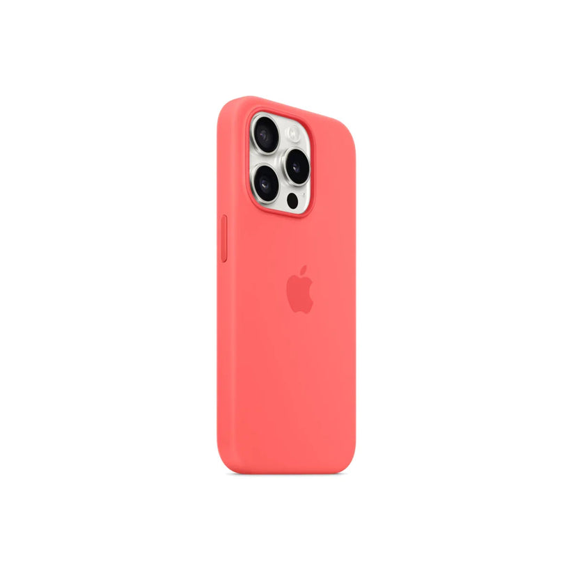 iPhone 15 Pro Silicone Case sa MagSafe-om - Guava - iSTYLE RS