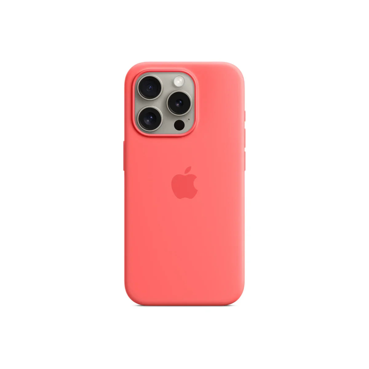 iPhone 15 Pro Silicone Case sa MagSafe-om - Guava - iSTYLE RS