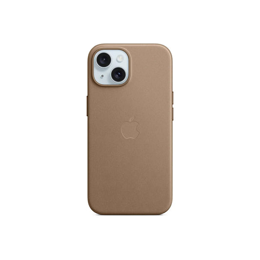 iPhone 15 FineWoven Case sa MagSafe-om - Taupe - iSTYLE RS