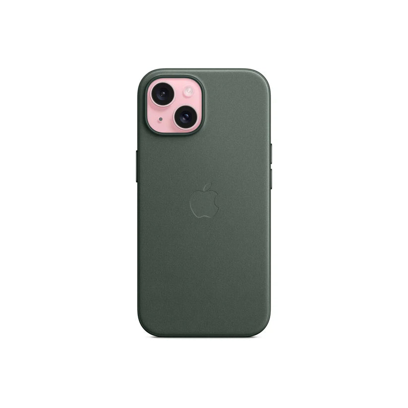 iPhone 15 FineWoven Case sa MagSafe-om - Evergreen - iSTYLE RS