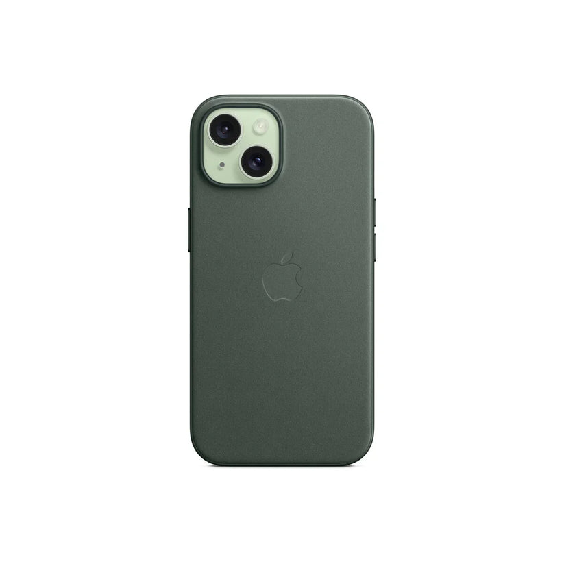 iPhone 15 FineWoven Case sa MagSafe-om - Evergreen - iSTYLE RS