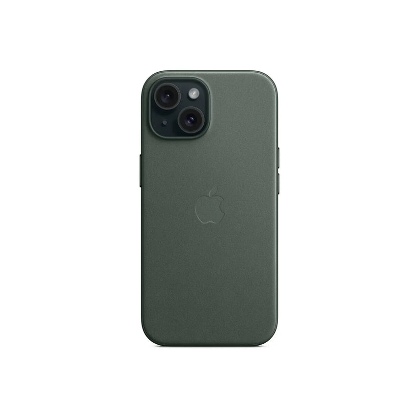 iPhone 15 FineWoven Case sa MagSafe-om - Evergreen - iSTYLE RS