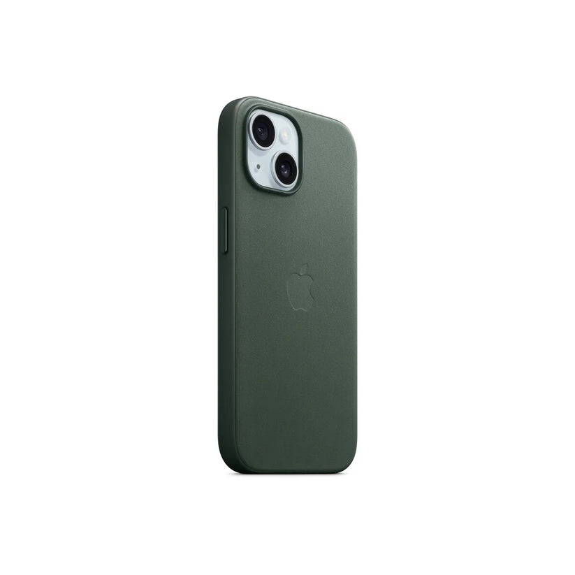 iPhone 15 FineWoven Case sa MagSafe-om - Evergreen - iSTYLE RS
