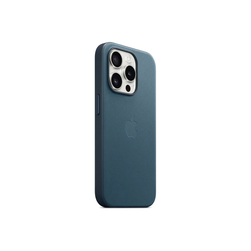 iPhone 15 Pro FineWoven Case sa MagSafe-om - Pacific Blue - iSTYLE RS