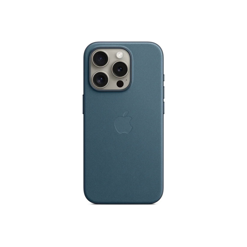 iPhone 15 Pro FineWoven Case sa MagSafe-om - Pacific Blue - iSTYLE RS