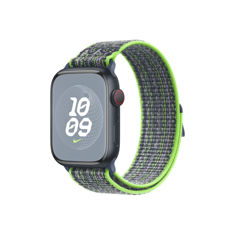 45mm Bright Green/Blue Nike Sport Loop - iSTYLE RS