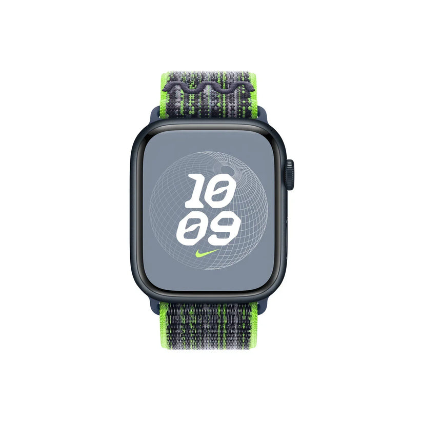 45mm Bright Green/Blue Nike Sport Loop - iSTYLE RS