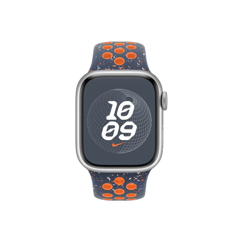 41mm Blue Flame Nike Sport Band - S/M - iSTYLE RS