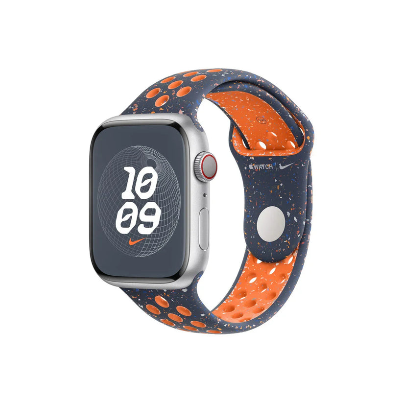 45mm Blue Flame Nike Sport Band - S/M - iSTYLE RS