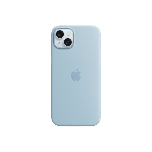 iPhone 15 Plus Silicone Case sa MagSafe-om - Light Blue - iSTYLE RS