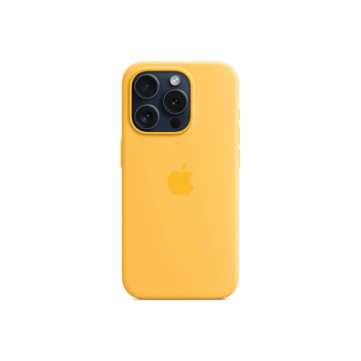 iPhone 15 Pro Silicone Case sa MagSafe-om - Sunshine - iSTYLE RS