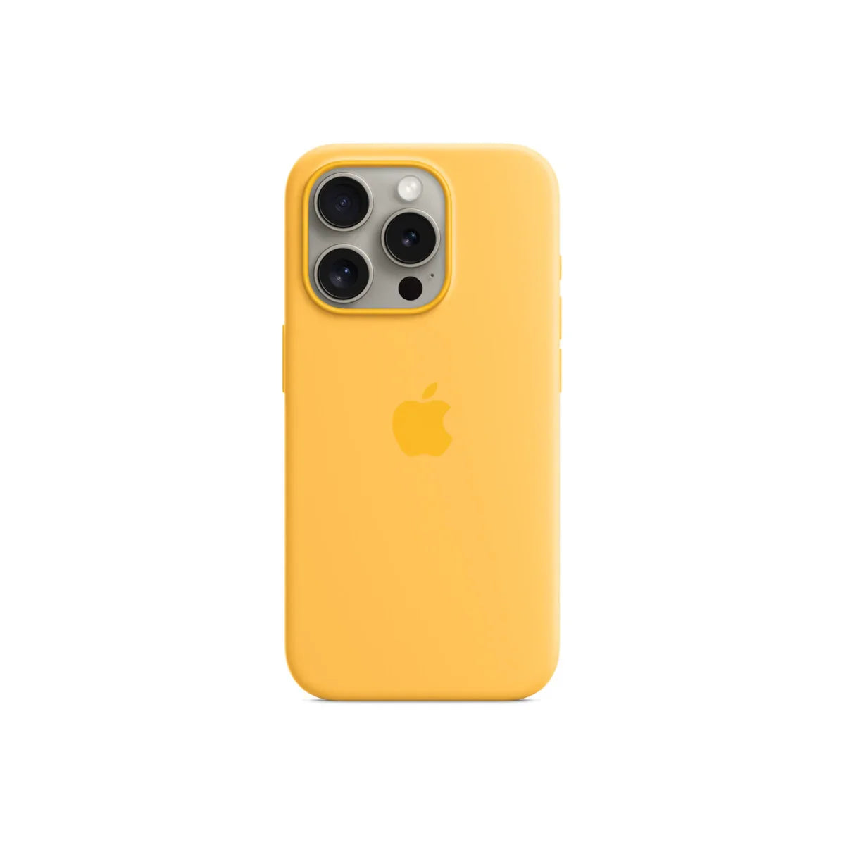 iPhone 15 Pro Silicone Case sa MagSafe-om - Sunshine - iSTYLE RS