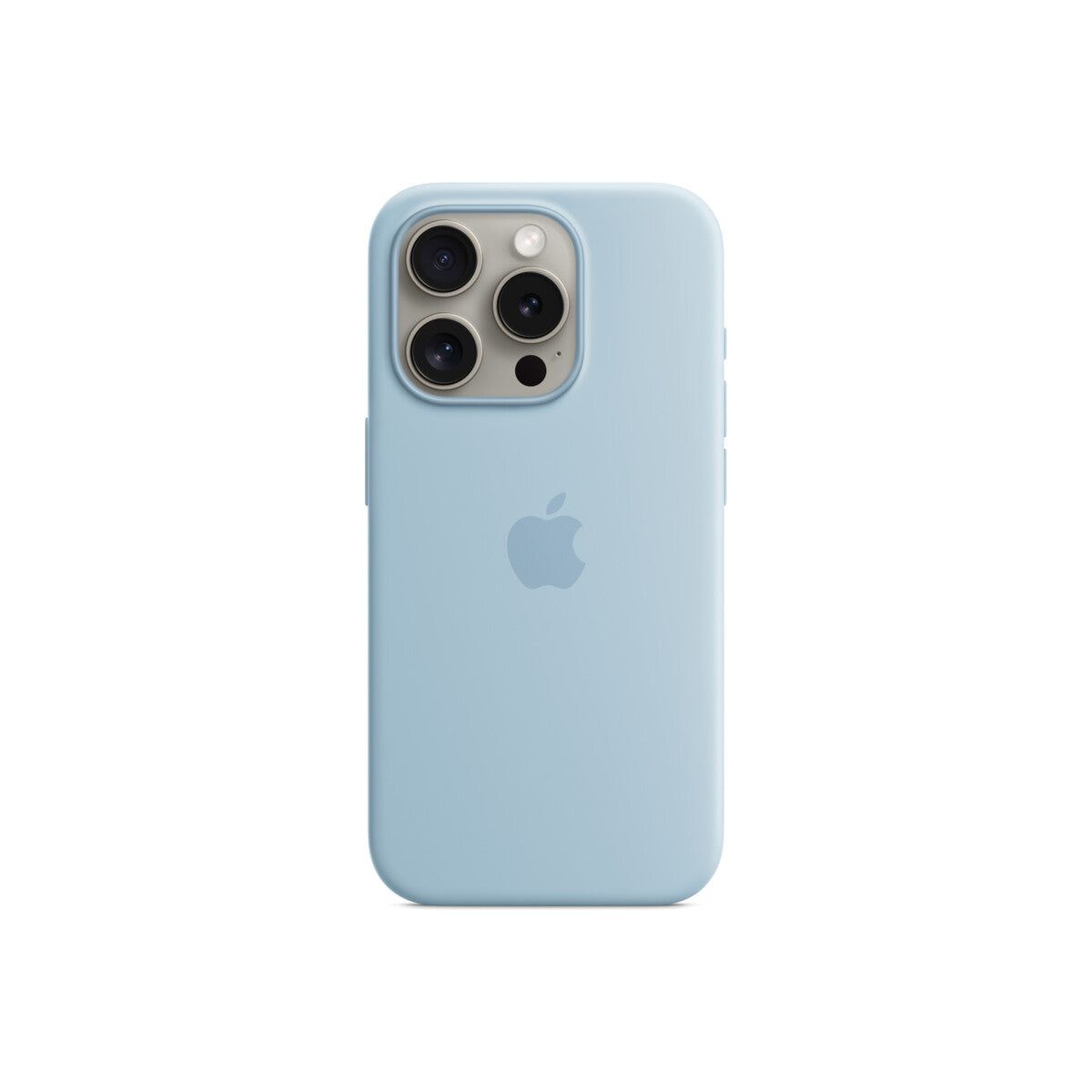 iPhone 15 Pro Silicone Case sa MagSafe-om - Light Blue - iSTYLE RS