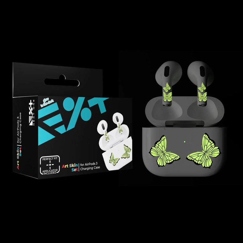 Next One Art Skin za AirPods (3rd Gen) - Glowing Butterfly - iSTYLE RS