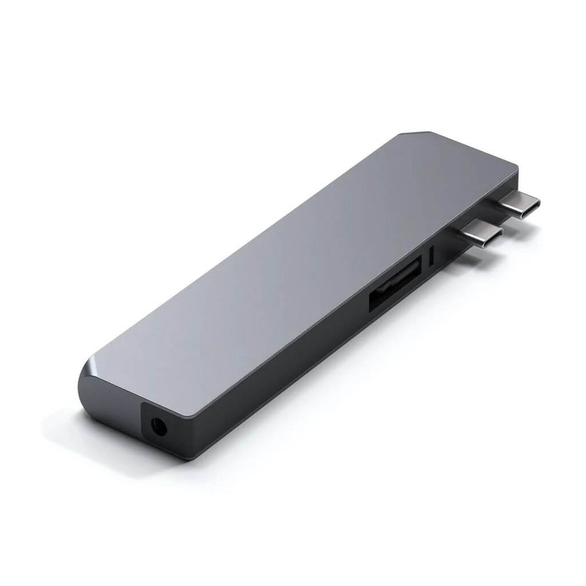 Satechi Pro Hub Max (1xUSB4,1x HDMI 4K 60Hz,1xUSB-A3.0,1x micro/SD,1xEthernet,1xUSB-C,1xAudio) - Space Grey - iSTYLE RS