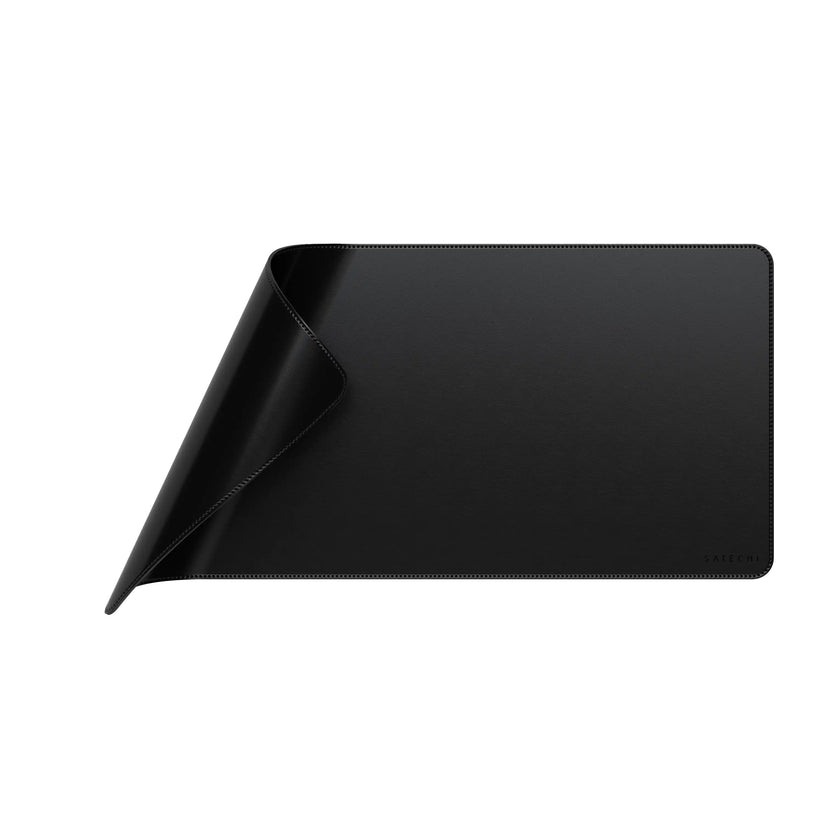 Satechi Vegan-Leather Premium Desk Mat - Black - iSTYLE RS