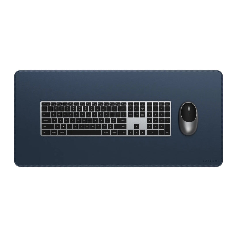 Satechi Vegan-Leather Premium Desk Mat - Blue - iSTYLE RS