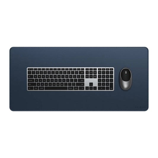 Satechi Vegan-Leather Premium Desk Mat - Blue - iSTYLE RS