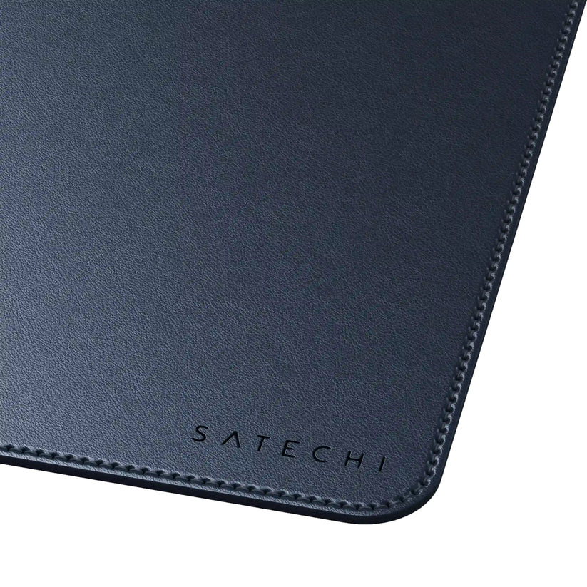 Satechi Vegan-Leather Premium Desk Mat - Blue - iSTYLE RS